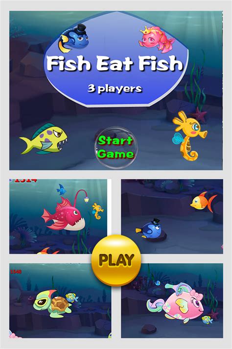 fish eat fish 3 player|fish eat fish on two player.